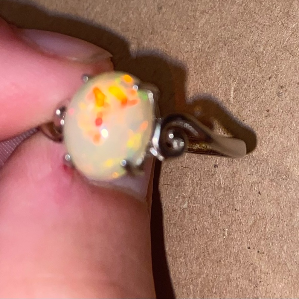 Opal ring - Picture 2 of 6
